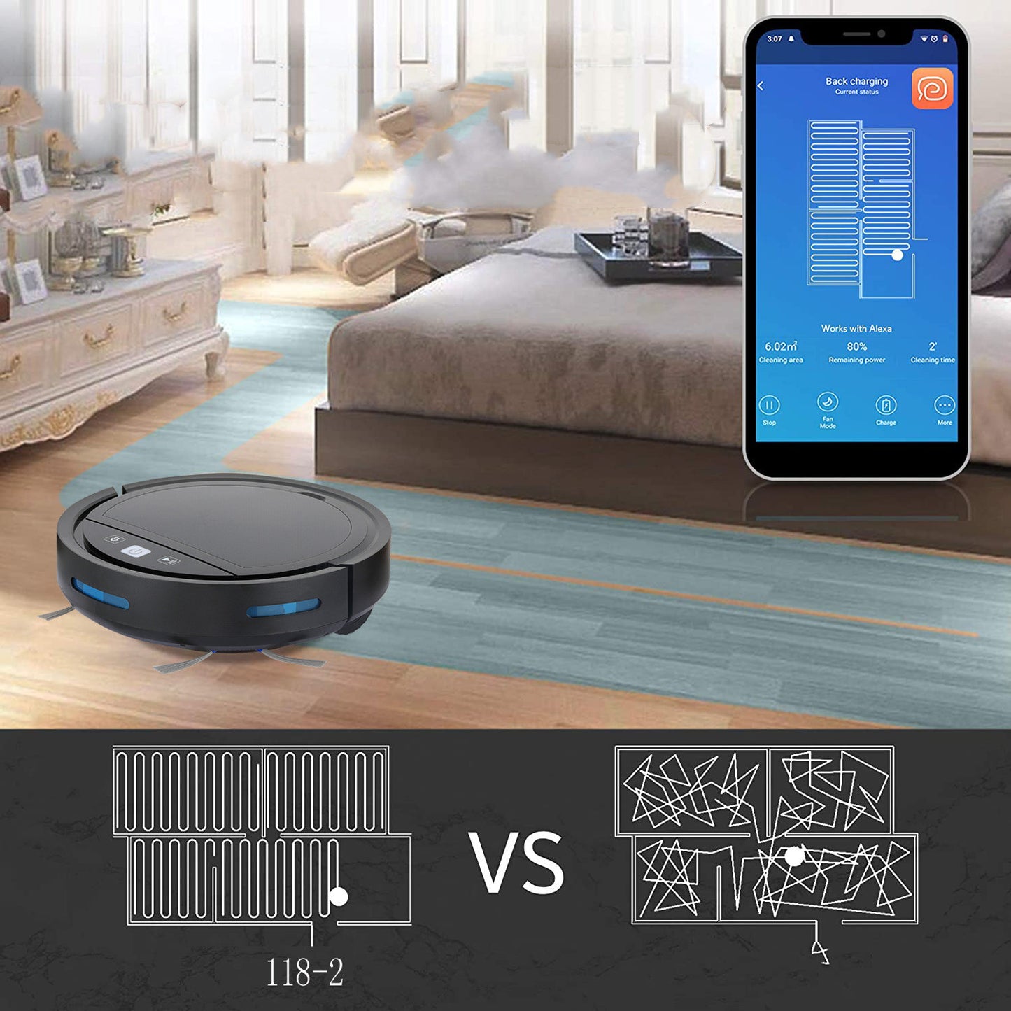 Automatically Recharge the Home Smart Sweeping Robot