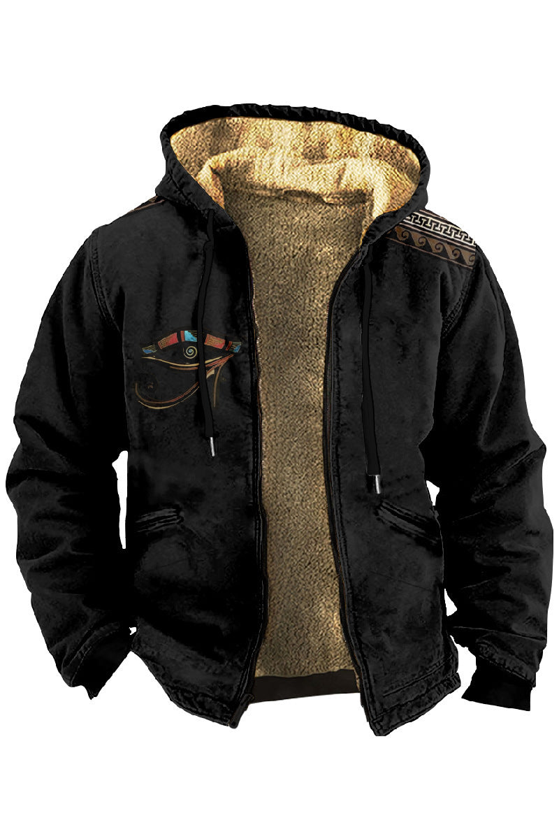 Men's Double-layer Thick Velvet Cotton-padded Jacket Thermal Cotton Coat